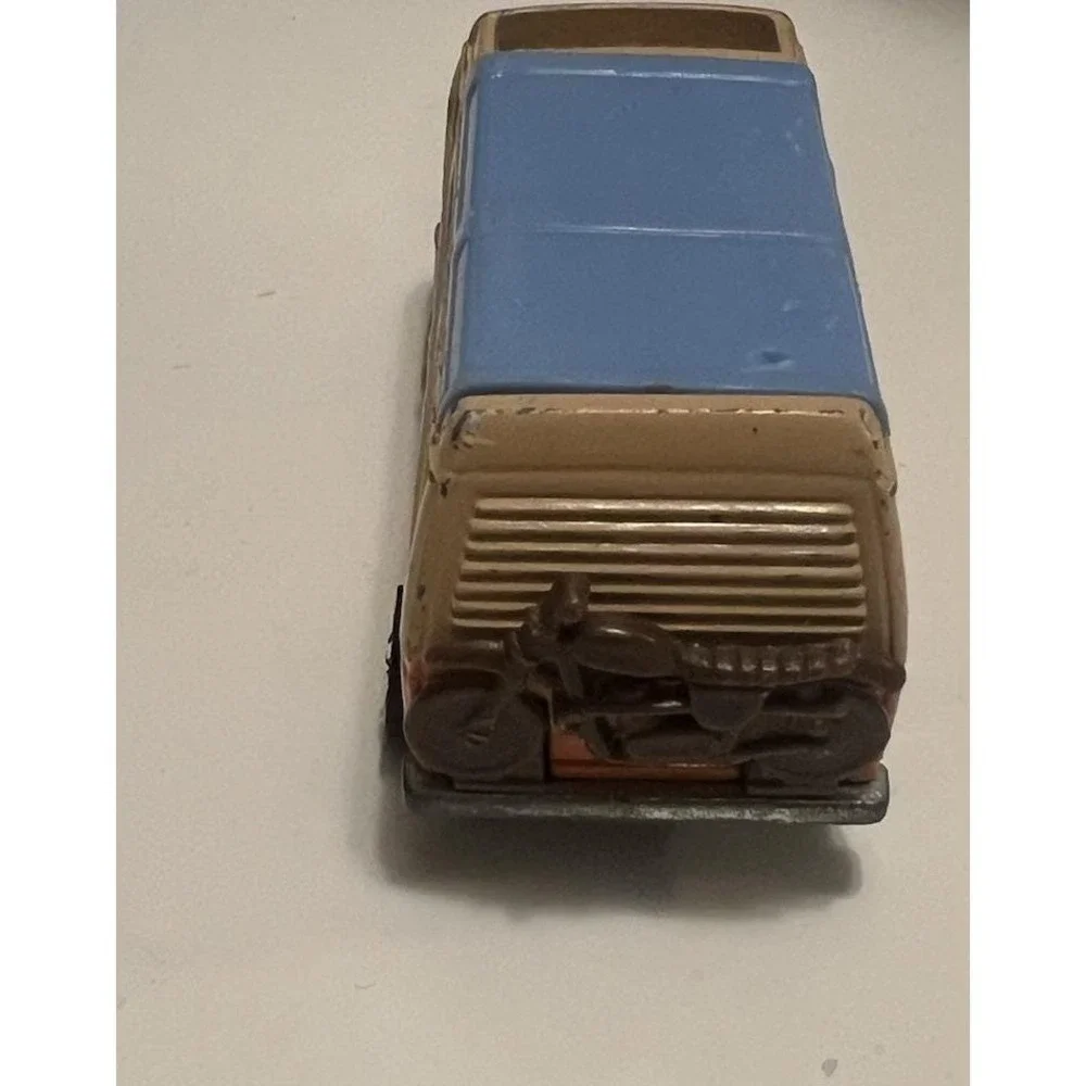 VTG 1981 Hot Wheels VW Sunagon Vanagon T3 Camper Orange Nice Paint See Pics Read